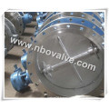 API609 Double Flanged Double Operated Butterfly Valve (D26F)